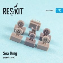 1/72 Sea King wheels set