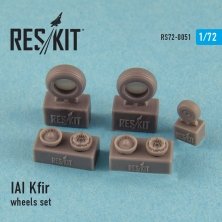 1/72 IAI Kfir wheels set