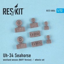 1/72 UH-34 Seahorse/Westland Wessex wheels set