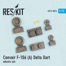 1/72 Convair F-106 Delta Dart wheels set