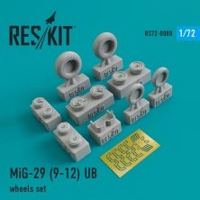1/72 Mikoyan MiG-29 UB wheels set