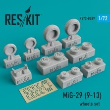 1/72 Mikoyan MiG-29 wheels set