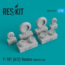 1/72 McDonnell F-101 Voodoo wheels set