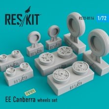 1/72 BAC/EE Canberra wheels set