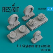 1/72 A-4 Skyhawk late wheels set