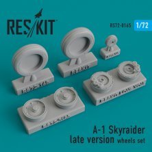 1/72 A-1 Skyraider late wheels set