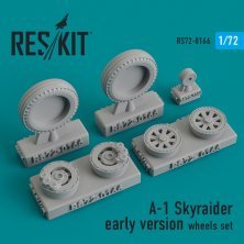 1/72 A-1 Skyraider early wheels set