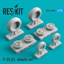 1/72 F-35 wheels set