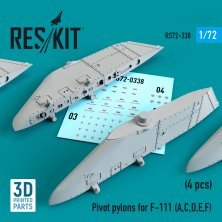 1/72 Pivot pylons for F-111