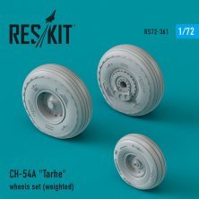 1/72 CH-54A Tarhe wheels set