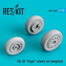 1/72 Yak-38 Forger wheels set