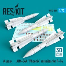1/72 AIM-54A Phoenix missiles for F-14
