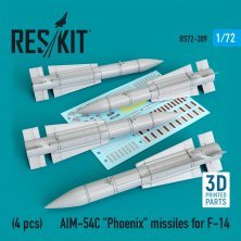 1/72 AIM-54C Phoenix missiles for F-14