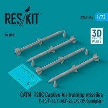 1/72 CATM-120C Captive Air traincludes missiles.