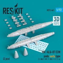 1/72 An / ALQ-87 Ecm pods early type