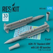 1/72 AGM-78 Standard ARM with LAU-80 launcher