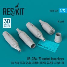 1/72 UB-32A-73 rocket launchers.