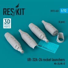 1/72 UB-32A-24 rocket launchers.