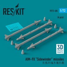 1/72 AIM-9X Sidewinder missiles.