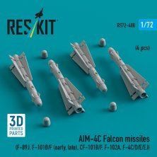 1/72 AIM-4C Falcon missiles.