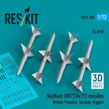 1/72 Skyflash RB71/Av.71 missiles.