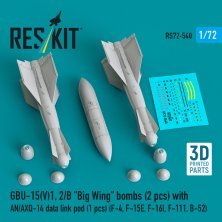 ResKit RS720540 Bombes GBU-15 1/72 avec pod donn�es