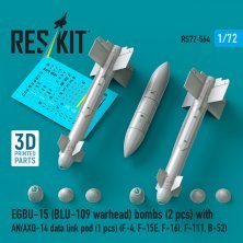 ResKit RS720564 EGBU-15 Bomben 1/72 3D-Druck