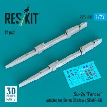 ResKit RS720587 Adaptateurs Su-24M Fencer Storm Shadow