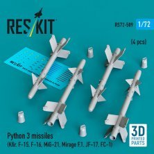1/72 Python 3 missiles.