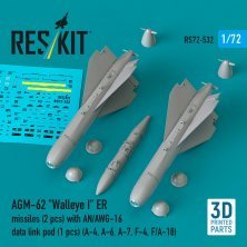 1/72 AGM-62 Walleye I ER with AN/AWG-16 pod.