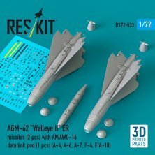 1/72 AGM-62 Walleye II ER with AN/AWG-16 pod