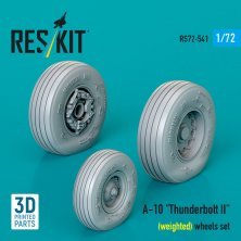 1/72 A-10 Thunderbolt wheels set weighted