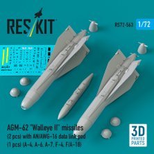 1/72 AGM-62 Walleye II with AN/AWG-16 pod.
