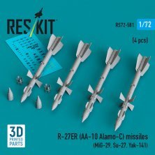 1/72 R-27ER AA-10 Alamo-C missiles.
