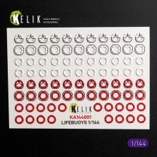 Reskit 1/144 Bou�es de sauvetage 3D pour maquettes