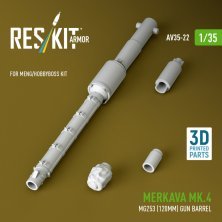 Reskit 1/35 Canon 120mm Merkava Mk.4 MG253
