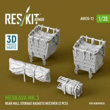 Reskit 1/35 Panier arri�re Merkava Mk.3 avec couvercle