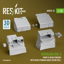 RESKIT 1/35 Garde-boue Merkava Mk.3 avant & arri�re