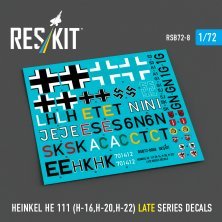 RESKIT Heinkel He 111 H-16/H-20/H-22 S�rie tardive 1/72