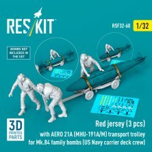 1/32 Red jerseys. with AERO 21A tr.trolley