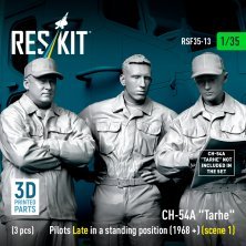 1/35 CH-54A Tarhe pilots Late stand.1968+