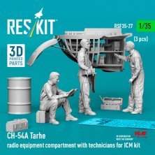 ResKit 1/35 CH-54A Tarhe Compartiment Radio pour ICM