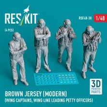 1/48 Brown jersey modern 4 figure