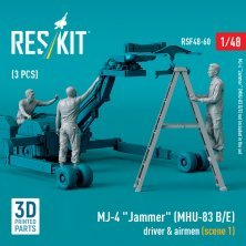1/48 MJ-4 Jammer MHU-83 B/E driver & airmen sc.1