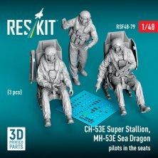 Reskit 1/48 Piloten CH-53E MH-53E sitzend