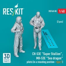 1/48 CH-53E Super Stallion, MH-53E pilots 2x