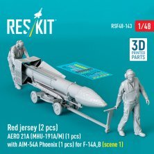 RESKIT 1/48 Jersey Rouge AERO 21A MHU-191A/M (x2)