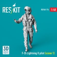 ResKit 1/48 F-35 Lightning II Pilot Scene 1 ResKit 1/48 F-35 Lightning II Pilot Scene 1