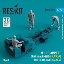 1/72 MJ-1 Driver & airmens for Gulf War scene 2