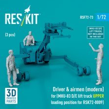 1/72 Driver & airmen modern
